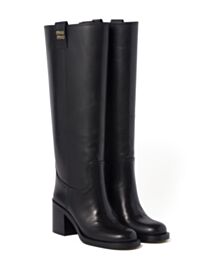 Miumiu Women's Leather Boots Black