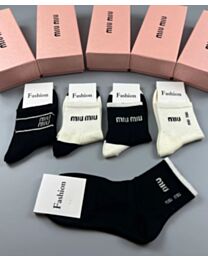 Miumiu Cotton Socks Set