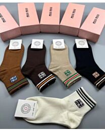 Miumiu Cotton Socks Set