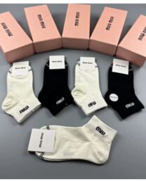 Miumiu Cotton Socks Set