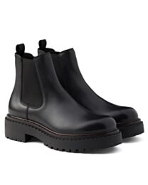 Prada Women's Leather Chelsea Boots Black