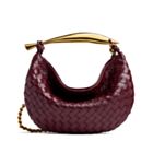 Bottega Veneta Sardine With Chain Mauve