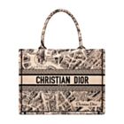 Christian Dior Medium Dior Book Tote Apricot