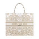 Christian Dior Large Dior Book Tote Golden