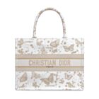 Christian Dior Medium Dior Book Tote Golden