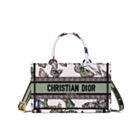 Christian Dior Mini Dior Book Tote With Strap 