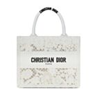 Christian Dior Small Dior Book Tote Cream