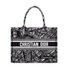 Christian Dior Medium Dior Book Tote Black