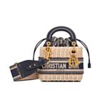 Christian Dior Mini Lady Dior Bag Dark Blue