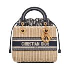 Christian Dior Medium Lady Dior Bag Dark Blue