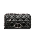 Christian Dior Large Dior Caro Bag Black