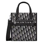 Christian Dior Safari North-South Tote Bag Dark Blue