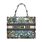 Christian Dior Medium Dior Book Tote Green