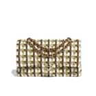 Chanel Classic Handbag A01112 Green