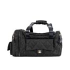 Chanel Neige Two-in-One Duffle/Backpack Black