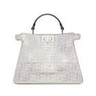 Fendi Peekaboo ISeeU Small 8BN327 Silver