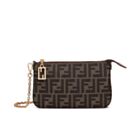 Fendi Baguette Pouch 8BS073 Coffee