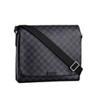 Louis Vuitton Damier District N41272 Black