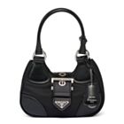 Prada Moon Re-Nylon And Leather Bag 1BA381