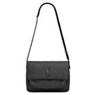 Saint Laurent Niki Messenger In Econyl 757146 Black