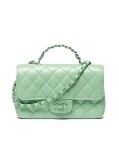 Chanel Mini Flap Bag With Top Handle AS5243 