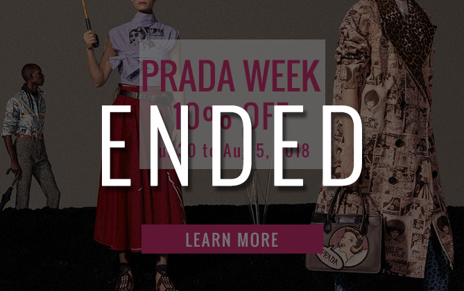 Summer sale Prada week