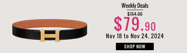 Weekly Deals, 48% off Hermes Constance Belt Buckle & Reversible Leather Strap 38mm