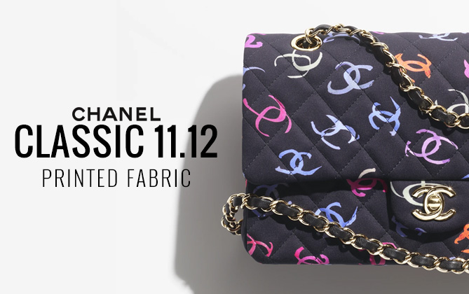 Chanel Classic 11.12 Handbag A01112 Black